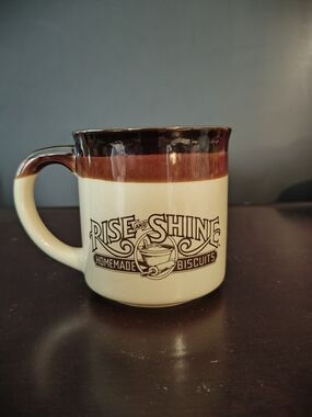 Rise and Shine Vintage Hardee's Coffee Mug